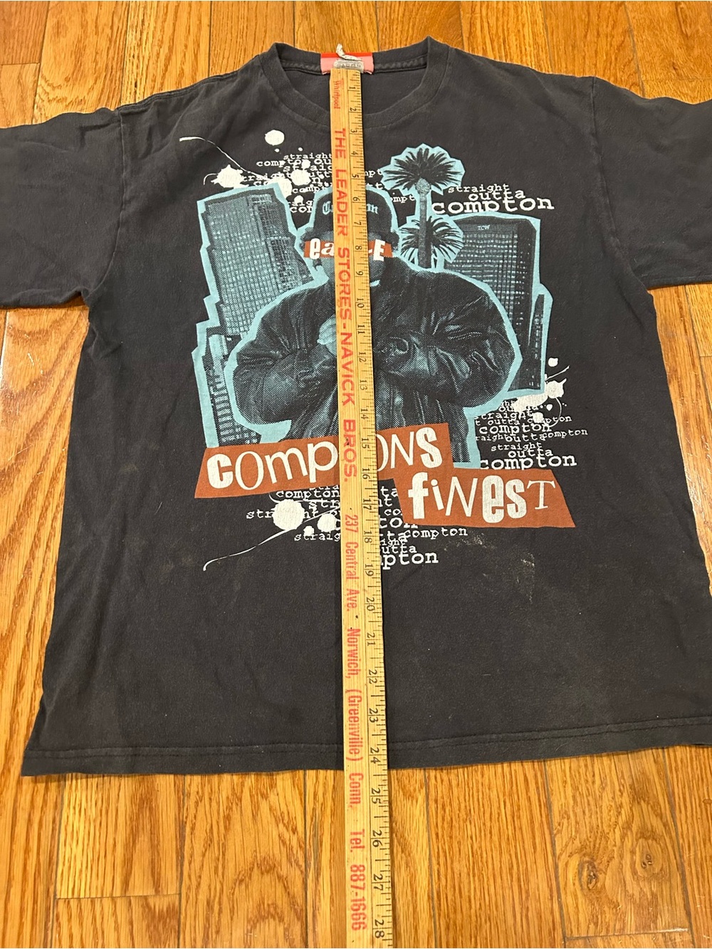 Vintage Eazy-E T-Shirt Mens Medium Ruthless Records 20th Anniversary Graphic Tee - Picture 3 of 9